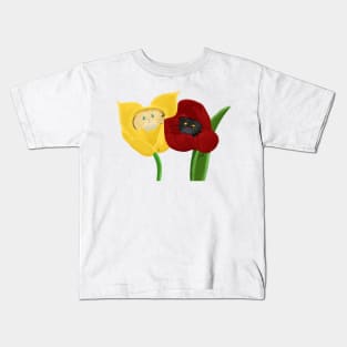 Harvest mice Aziraphale and Crowley Kids T-Shirt